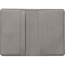 Футляр-книжка на 4-е карты с RFID "Favor", серый