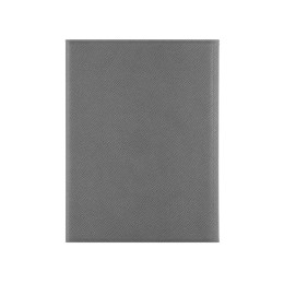 Обложка на магнитах для автодокументов и паспорта "Favor", светло-серая