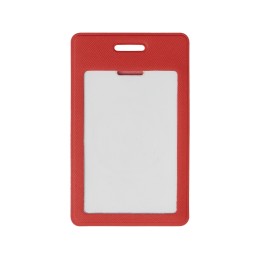 Карман вертикальный с дополнительным отделением "Favor", красный