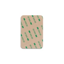 Чехол-картхолдер Favor на клеевой основе на телефон для пластиковых карт и и карт доступа, бежевый