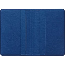 Футляр-книжка на 4-е карты с RFID "Favor", синий