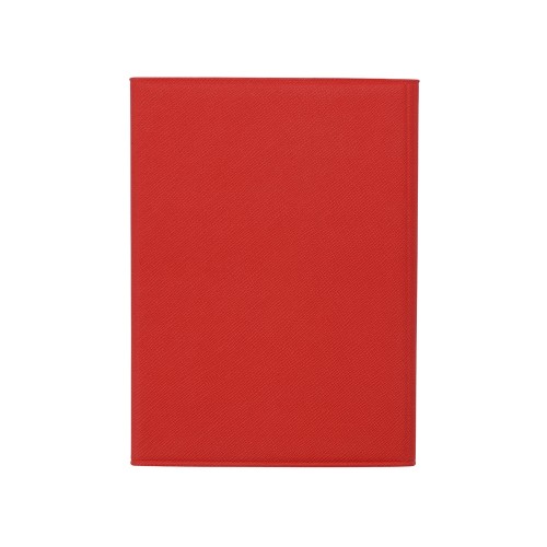 Обложка на магнитах для автодокументов и паспорта "Favor", красная/серая