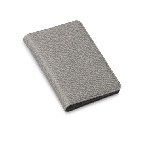 Футляр-книжка на 4-е карты с RFID "Favor", серый