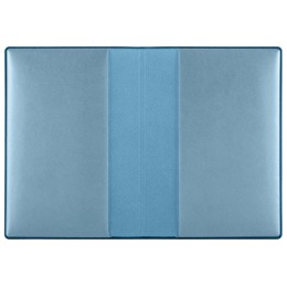 Классическая обложка для паспорта "Favor", голубая