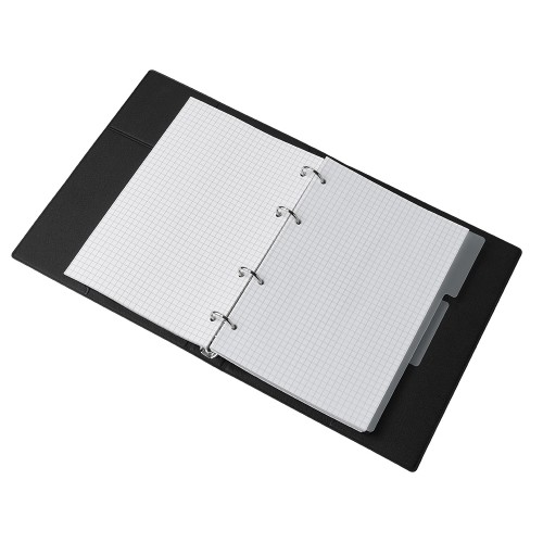 Блокнот на кольцах "Favor", черный