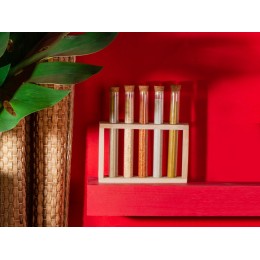 Набор Delish из пяти специй в подставке из бука