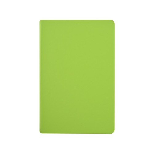 Ежедневник А5 "Megapolis Color New" soft-touch, салатовый