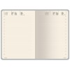 Ежедневник А5 "Megapolis Color New" soft-touch, красный