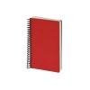 Ежедневник недатированный на спирали А5 "Agenda", красный (Р)