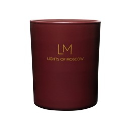 Ароматическая свеча в бордовом стакане Sunset, коллекция Exclusive, 250 мл