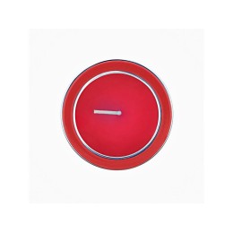 Ароматическая свеча FLAKE с запахом ванили, красный