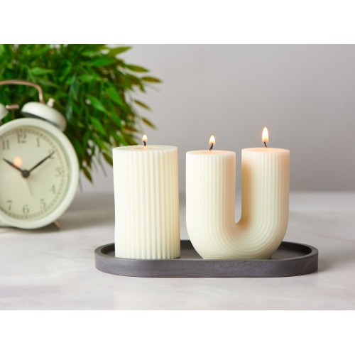 Набор свечей на подставке "Aris"