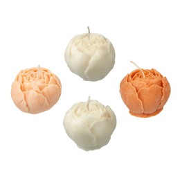 Набор свечей на подставке "Пионы" (Р)