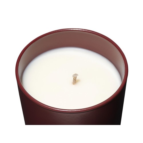 Ароматическая свеча в бордовом стакане Sunset, коллекция Exclusive, 250 мл (без лого LM)