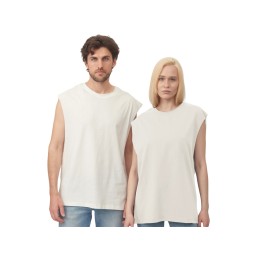 Майка оверсайз «Berlin», унисекс, молочный