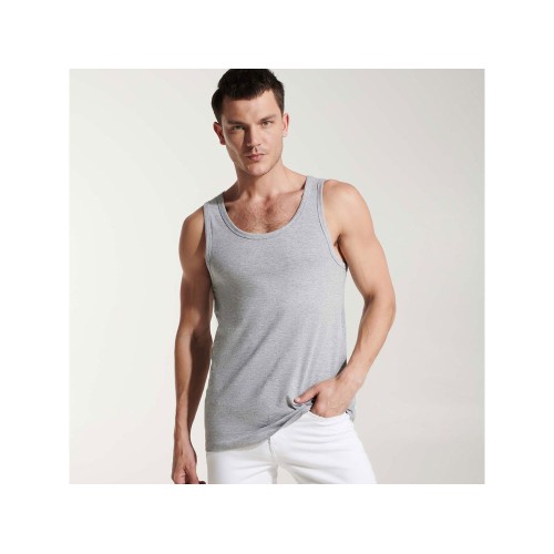 Майка "Texas" мужская, серый меланж