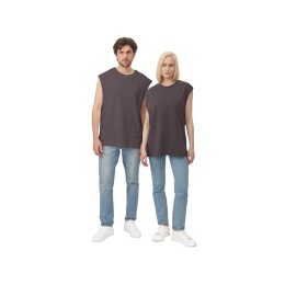 Майка оверсайз «Berlin», унисекс, темно-серый