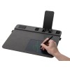 Многофункциональный коврик для мыши «Multi Pad» с беспроводной зарядкой и LCD экраном, 10 Вт, черный