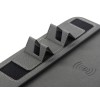 Многофункциональный коврик для мыши «Multi Pad» с беспроводной зарядкой и LCD экраном, 10 Вт, черный