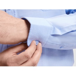 Рубашка мужская "Oxford", небесно-голубой