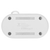 Складная зарядная станция с беспроводной зарядкой «Flashport», 15 Вт, белый (Р)