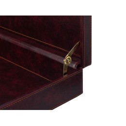 Дипломат подарочный, бордовый