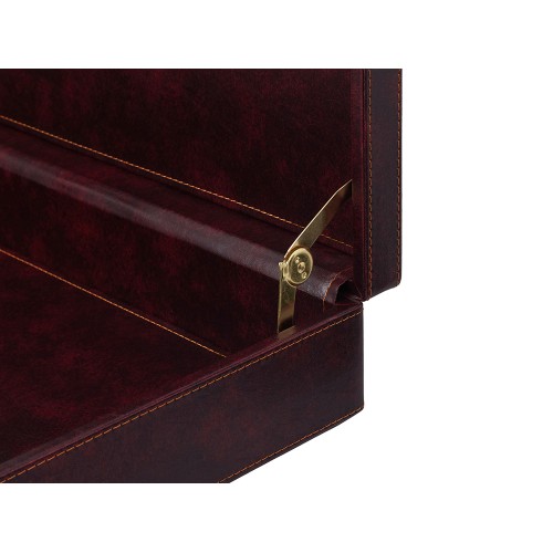 Дипломат подарочный, бордовый