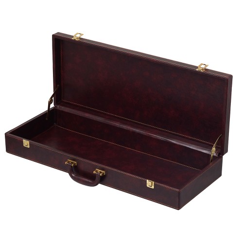 Дипломат подарочный, бордовый