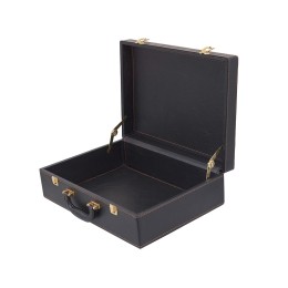 Дипломат подарочный, темно-коричневый