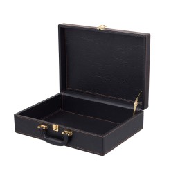 Дипломат подарочный, темно-коричневый