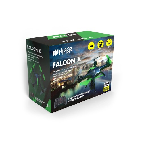 Радиоуправляемый квадрокоптер HIPER "FALCON X"