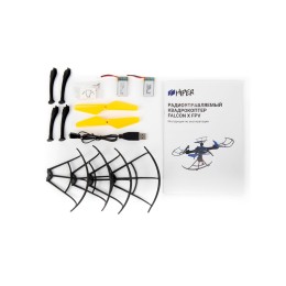 Радиоуправляемый квадрокоптер HIPER "FALCON X FPV" (Р)