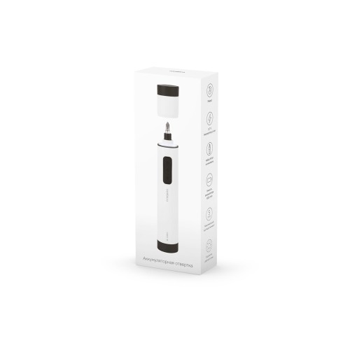 Отвертка аккумуляторная Rombica MyKit S1 White