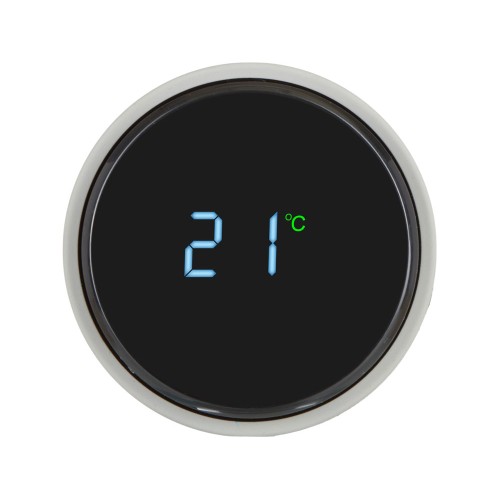 Вакуумный термос «Module X» с индикатором температуры, 500 мл, тубус, серый Cool grey 7C
