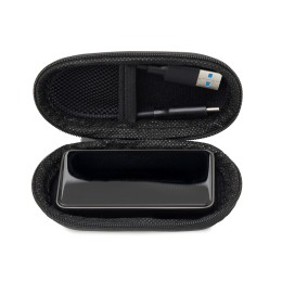 Внешний SSD диск с подсветкой гравировки  «Слэш», 256 ГБ