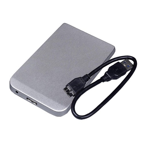 Внешний жесткий диск Saturn 1 Тб, серебристый