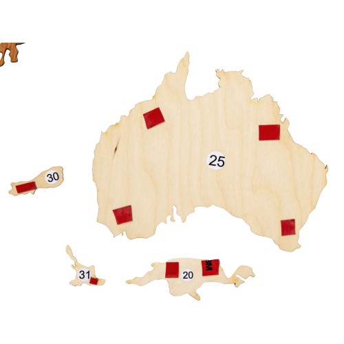 Интерьерная карта мира "World"