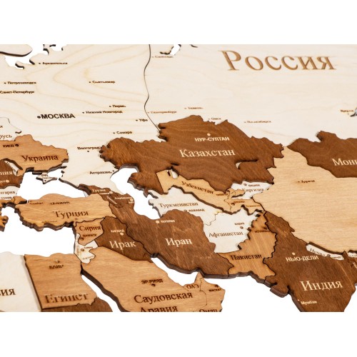 Интерьерная карта мира "World"