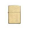 Зажигалка ZIPPO Venetian с покрытием High Polish Brass, латунь/сталь, золотистая, 38x13x57 мм