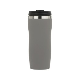 Термокружка "Double wall mug C1", soft touch, 350 мл, серый