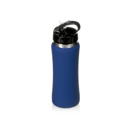 Бутылка для воды "Bottle C1", сталь, soft touch, 600 мл, темно-синий (Р)