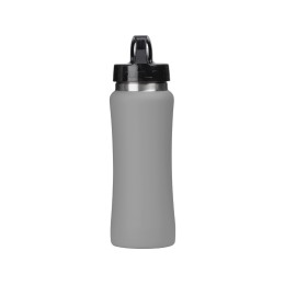 Бутылка для воды "Bottle C1", сталь, soft touch, 600 мл, серый