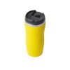Термокружка "Double wall mug C1", soft touch, 350 мл, желтый