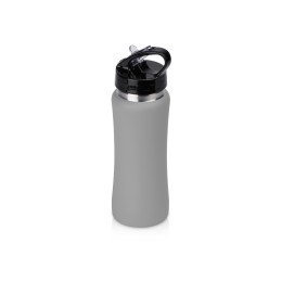 Бутылка для воды "Bottle C1", сталь, soft touch, 600 мл, серый