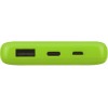 Внешний аккумулятор "Powerbank C2", 10000 mAh зеленое яблоко
