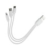 Внешний аккумулятор "Powerbank C1", 5000 mAh, белый