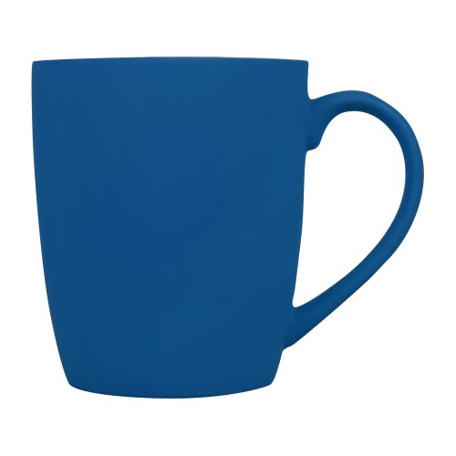 Кружка с покрытием soft-touch C1, синий классический (Р)