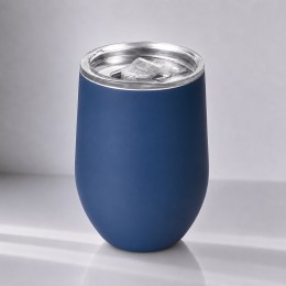 Термокружка "Vacuum mug C1", soft touch, 370мл, синий (Р)