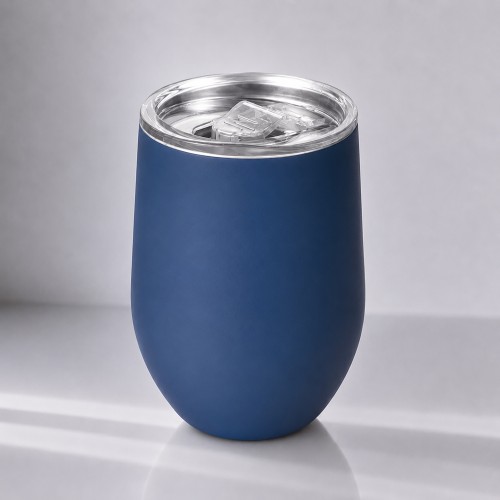 Термокружка "Vacuum mug C1", soft touch, 370мл, синий (Р)