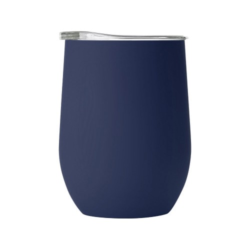 Термокружка "Vacuum mug C1", soft touch, 370мл, темно-синий